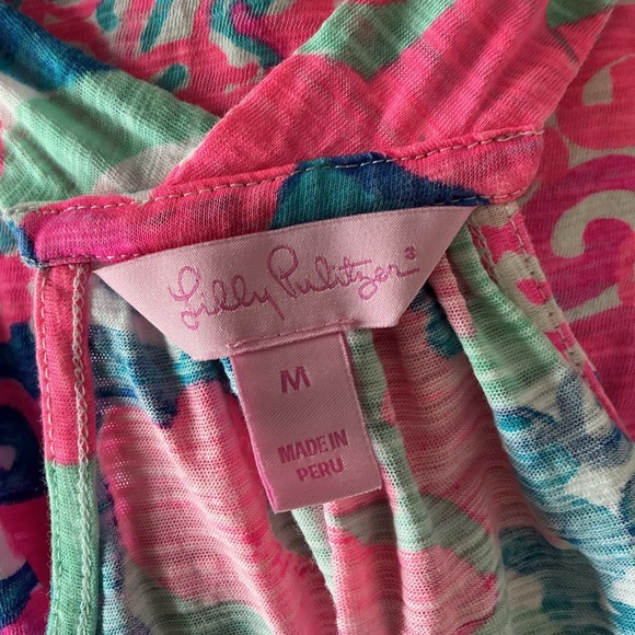 Lilly Pulitzer Vibrant Racerback Tank - Picture 9 of 9